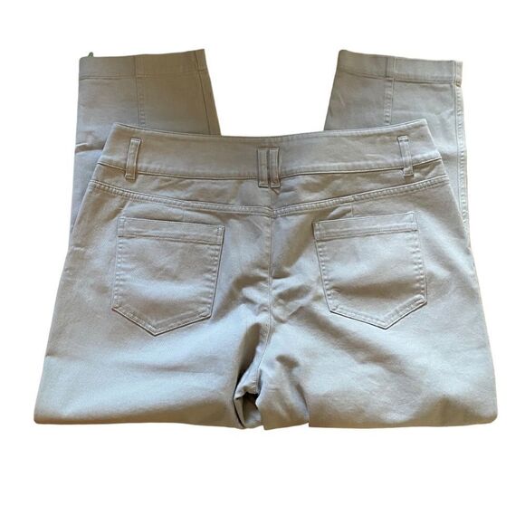 Reiss Jeans Trousers Khaki Size 14 NWT - Picture 4 of 7